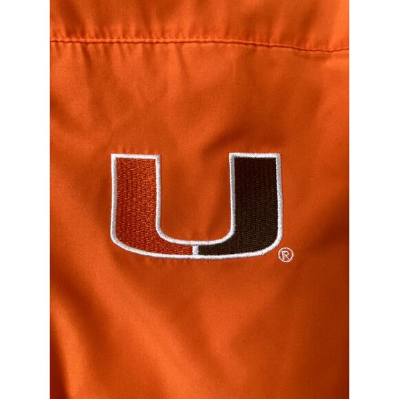 UF Fleece Sweater University of Miami Mens XL Football Zip Up College Merch - Picture 2 of 6
